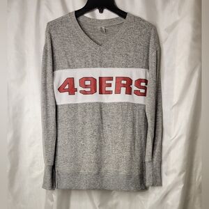 NFL 49ERS knit pajama top